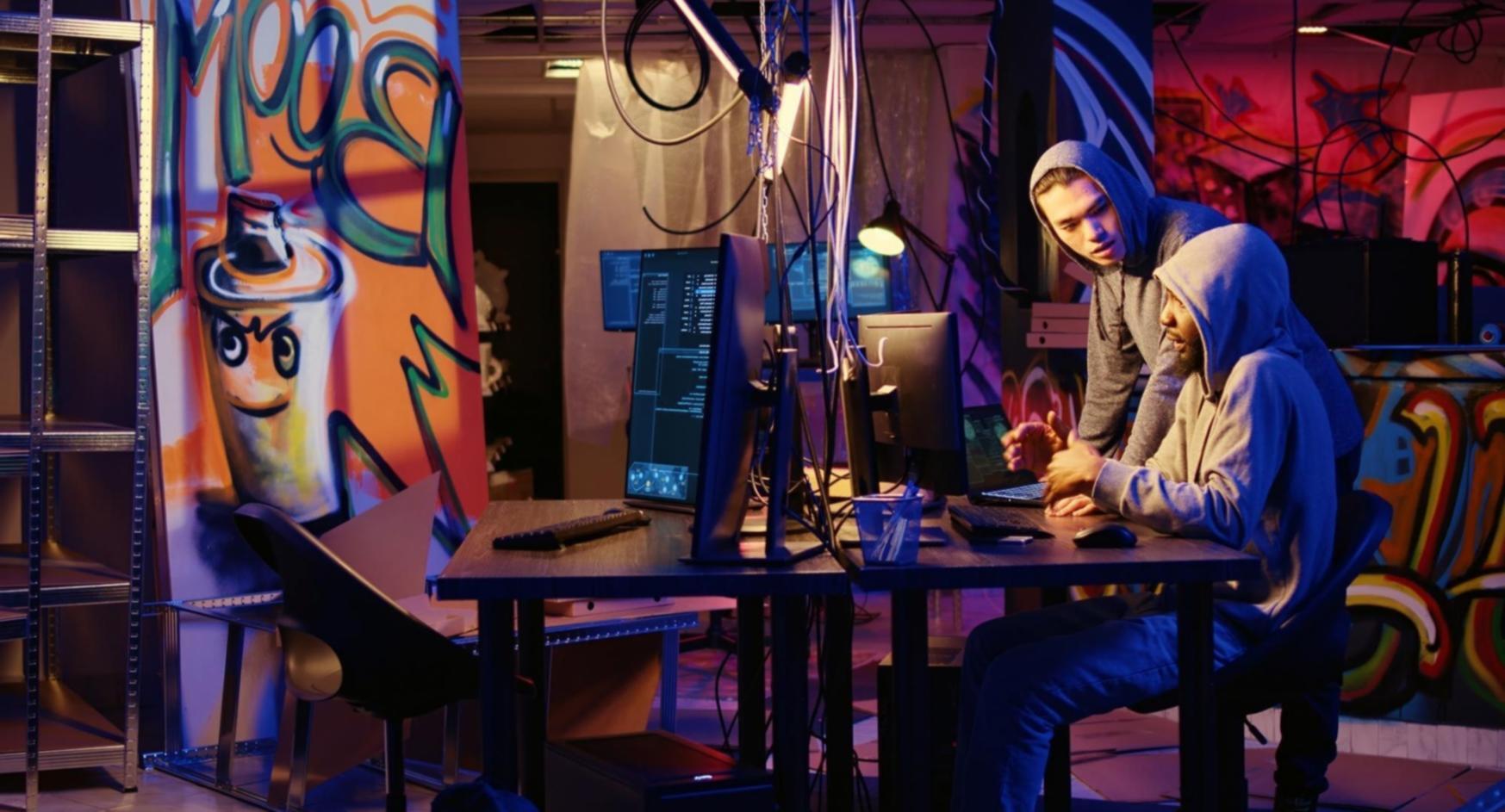 Designer reviewing mobile app prototypes on multiple devices showing current design trends